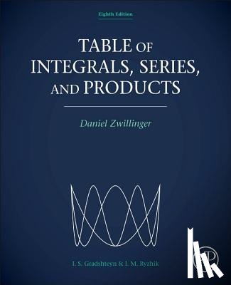  - Table of Integrals, Series, and Products