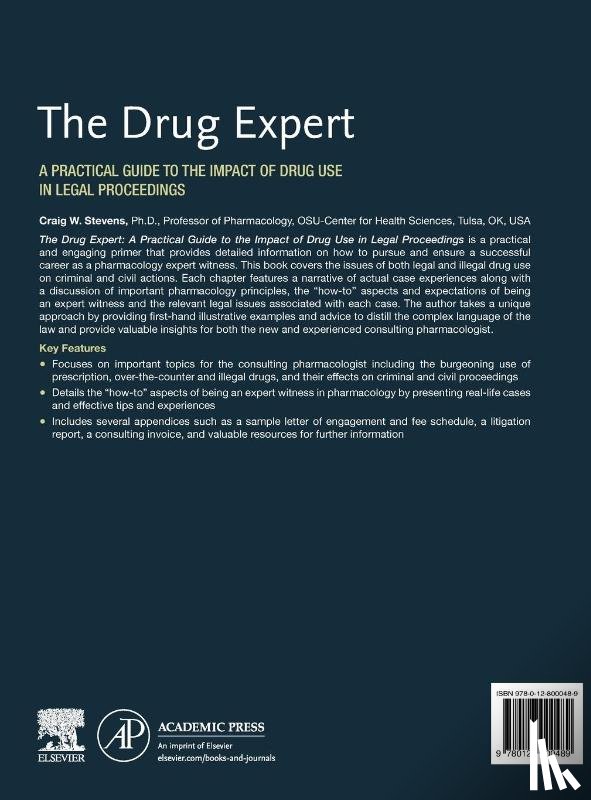 Stevens, Craig W. (Professor of Pharmacology - The Drug Expert