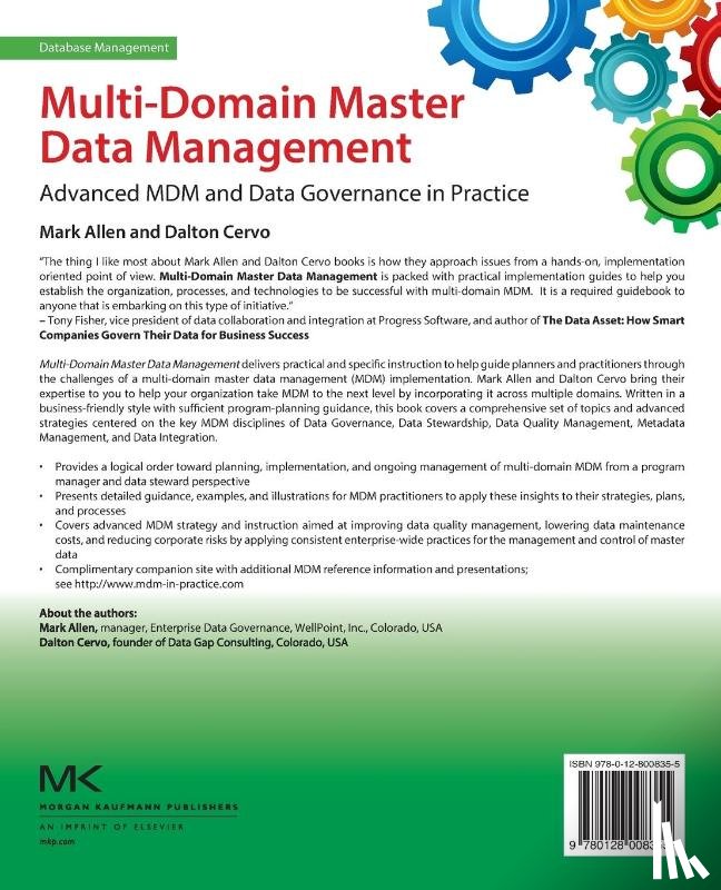 Allen, Mark (Manager, Cervo, Dalton (Founder of Data Gap Consulting - Multi-Domain Master Data Management