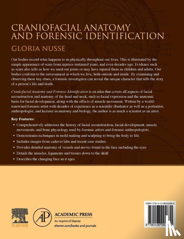 Nusse, Gloria (Forensic Artist and Professor - Craniofacial Anatomy and Forensic Identification