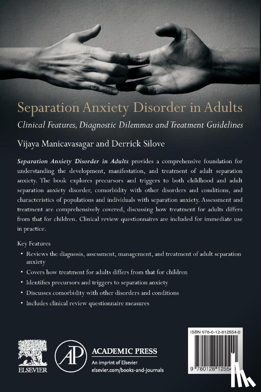 Manicavasagar, Vijaya (Director of Psychological Services and Psychology Clinic, Silove, Derrick (School of Psychiatry - Separation Anxiety Disorder in Adults