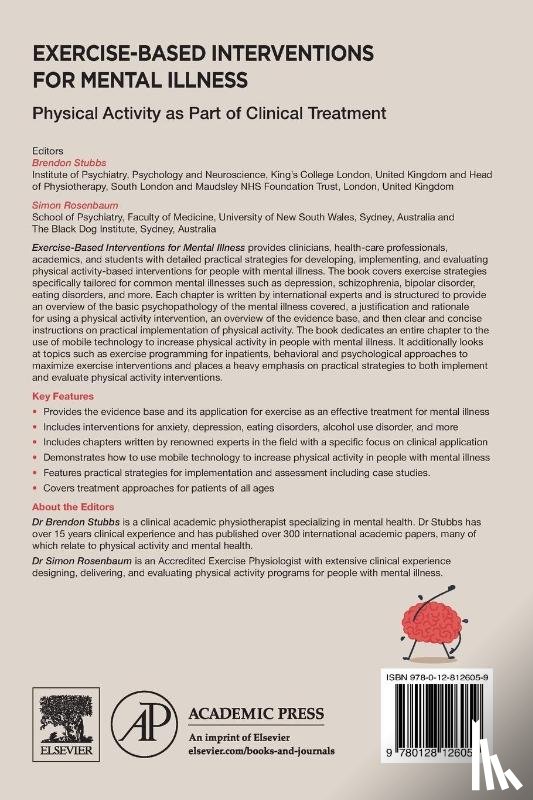 Stubbs, Brendon (Institute of Psychiatry, Rosenbaum, Simon (School of Psychiatry - Exercise-Based Interventions for Mental Illness