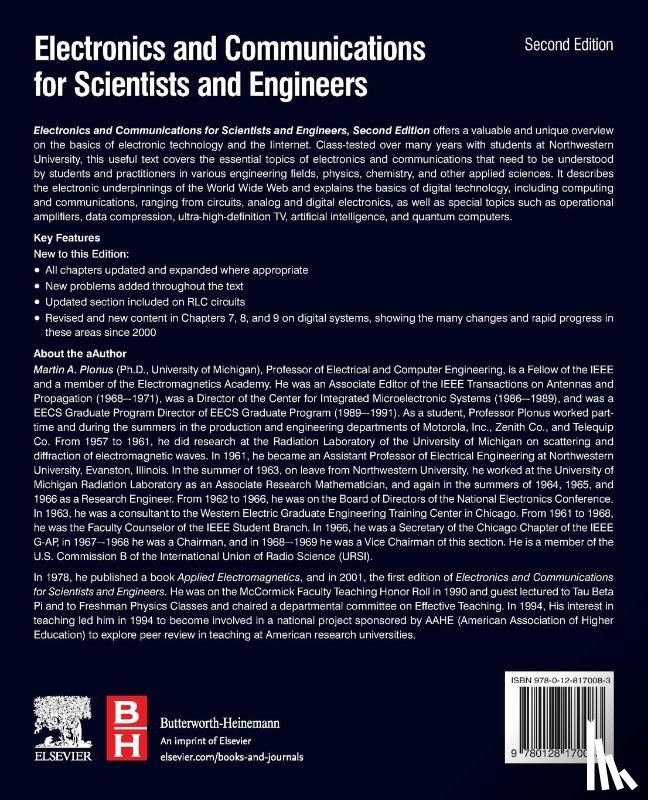 Plonus, Martin (Northwestern University - Electronics and Communications for Scientists and Engineers