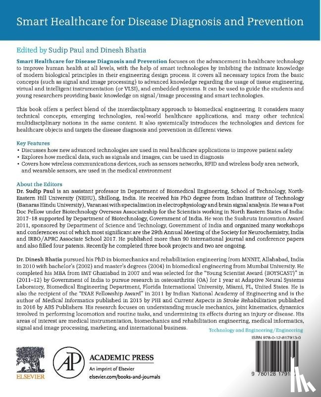  - Smart Healthcare for Disease Diagnosis and Prevention