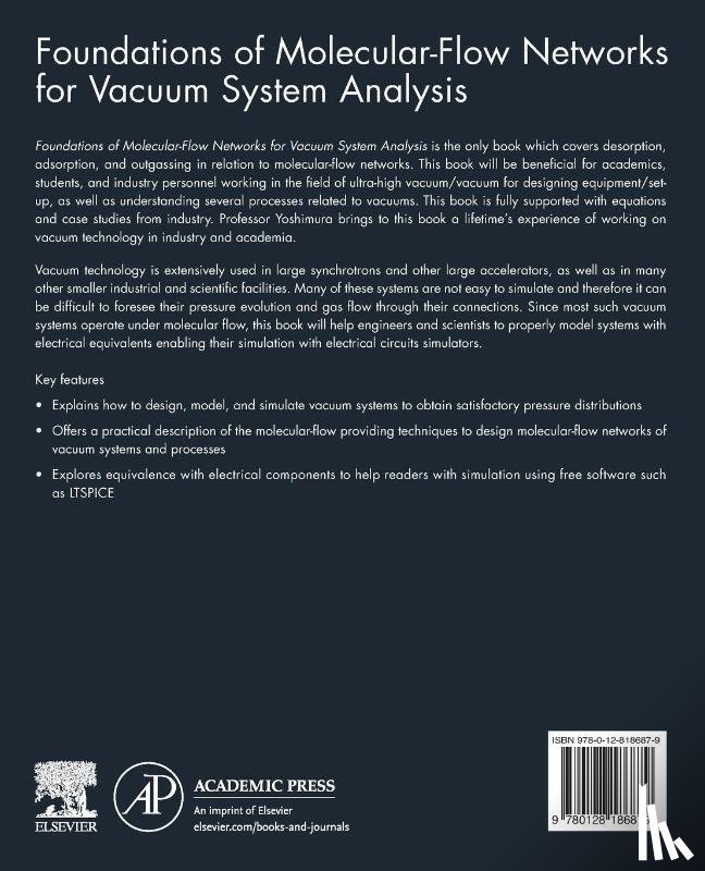 Yoshimura, Nagamitsu (Formerly - Foundations of Molecular-Flow Networks for Vacuum System Analysis