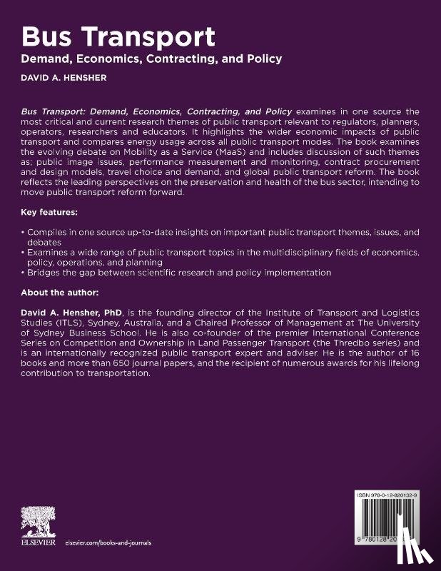 Hensher, David A. (Institute of Transport and Logistics Studies - Bus Transport