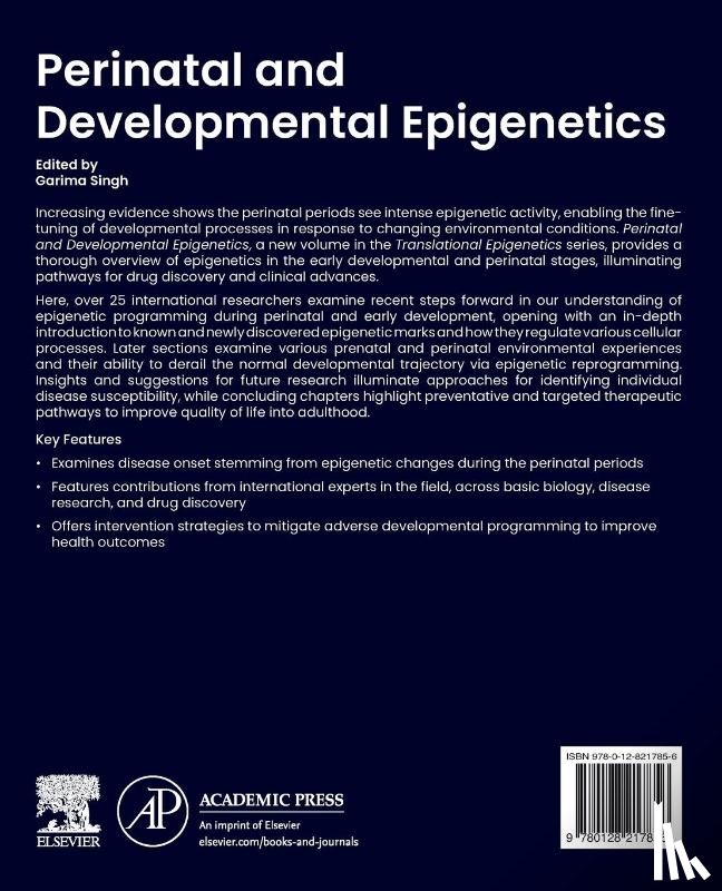  - Perinatal and Developmental Epigenetics