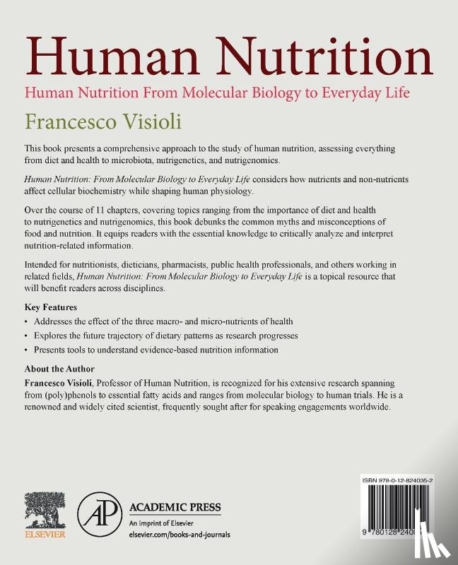 Visioli, Francesco (Professor of Human Nutrition - Human Nutrition
