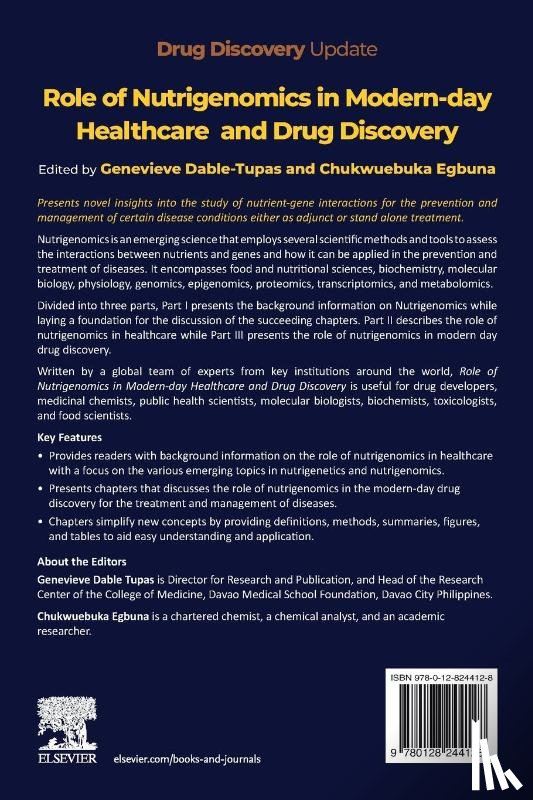  - Role of Nutrigenomics in Modern-day Healthcare and Drug Discovery