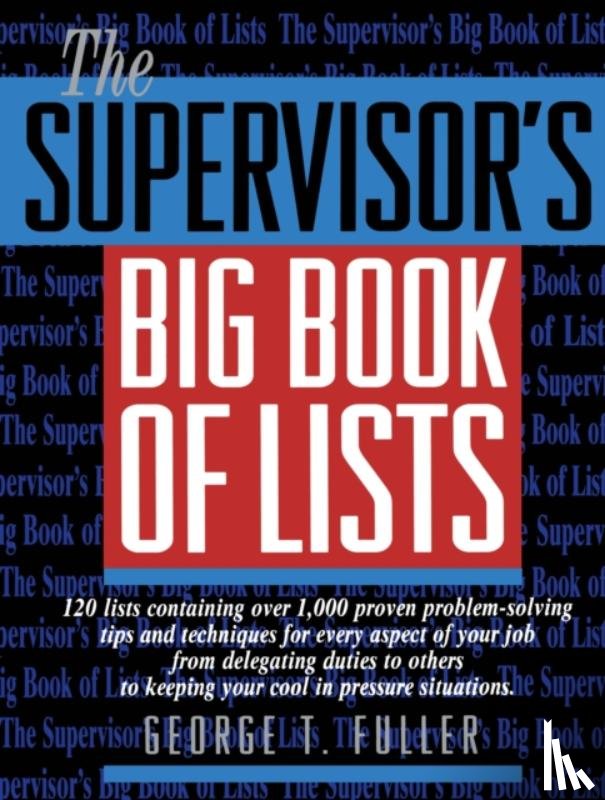 Fuller, George - The Supervisor's Big Book of Lists
