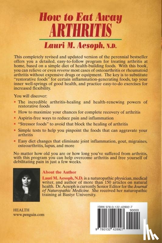 Lauri M. Aesoph - How to Eat Away Arthritis, Revised and Expanded