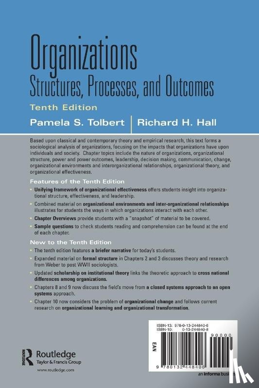 Tolbert, Pamela S. (Creighton University, Hall, Richard H. - Organizations