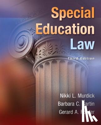 Murdick, Nikki - Special Education Law, Pearson Etext with Loose-Leaf Version -- Access Card Package