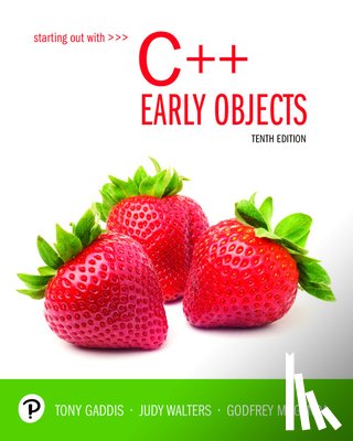 Gaddis, Tony - Starting Out with C++: Early Objects