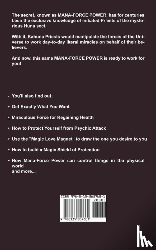Morris, Madeleine C. - Miracle of Mana-force