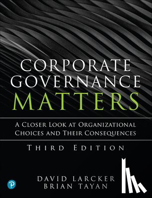 Larcker, David, Tayan, Brian - Corporate Governance Matters