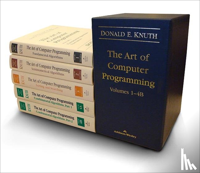 Knuth, Donald, Knuth, Donald E. - Art of Computer Programming, The, Volumes 1-4B, Boxed Set
