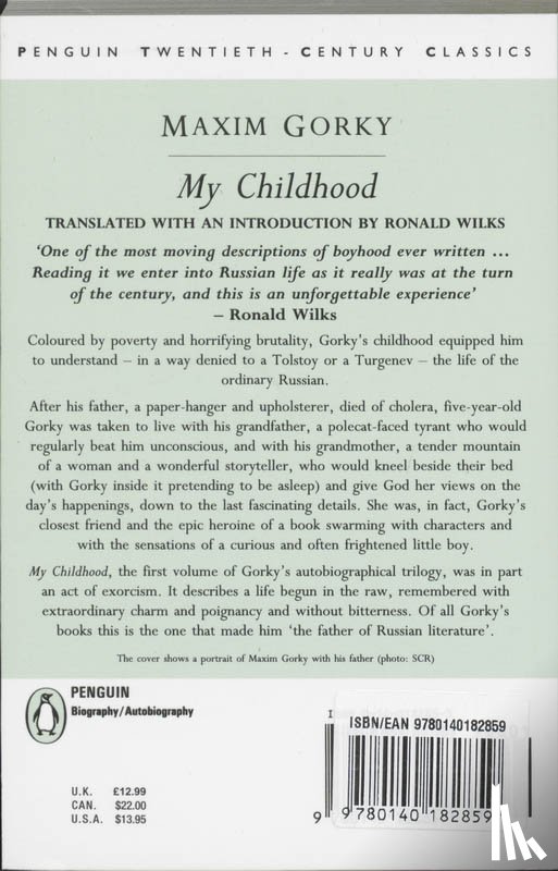 Gorky, Maxim - My Childhood