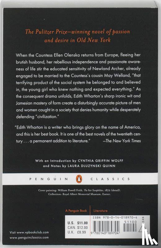 Wharton, Edith - The Age of Innocence