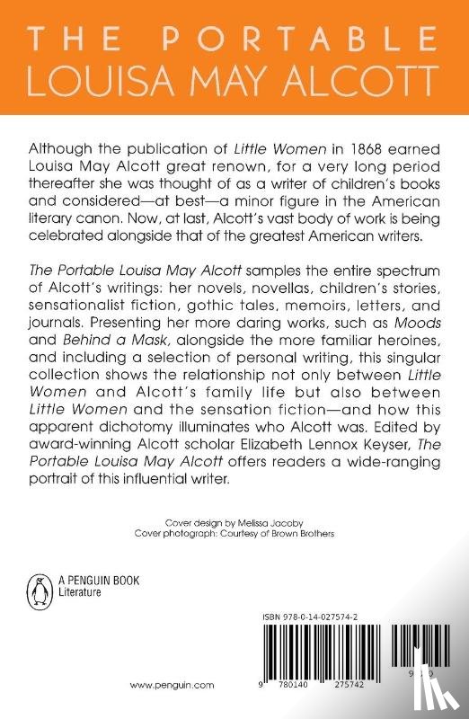 Louisa May Alcott, Elizabeth Lennox Keyser, Lennox Keyser - The Portable Louisa May Alcott