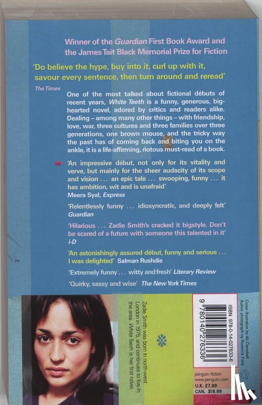 Smith, Zadie - White Teeth