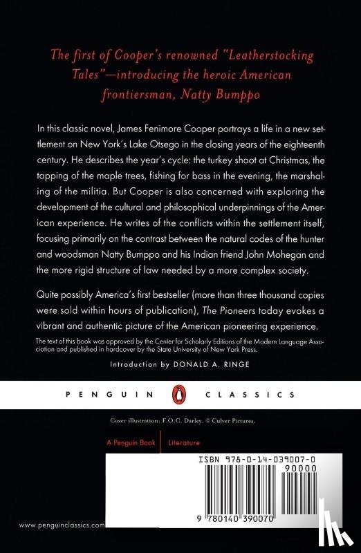 Cooper, James Fenimore - The Pioneers
