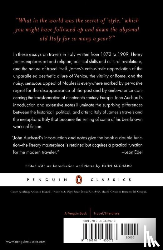 James, Henry - Italian Hours