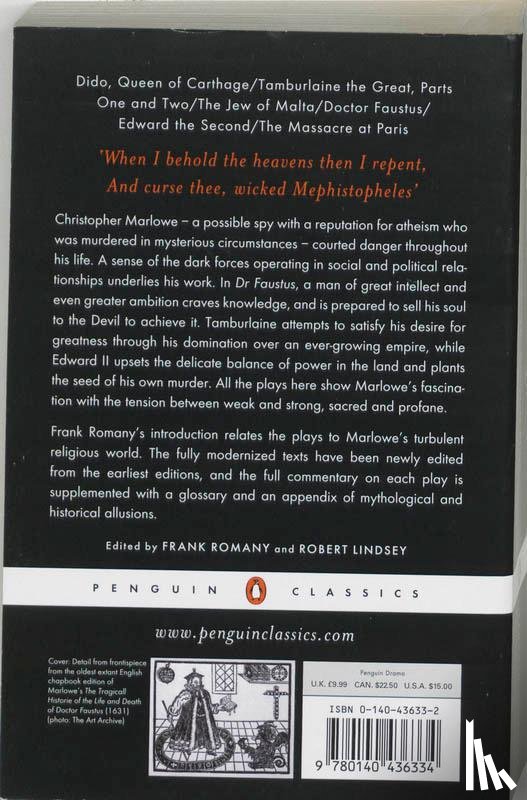 Marlowe, Christopher - The Complete Plays