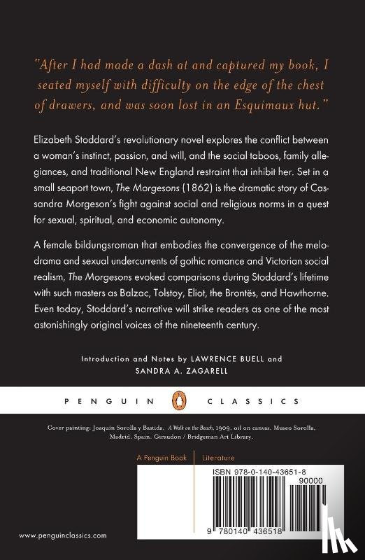 Stoddard, Elizabeth - The Morgesons