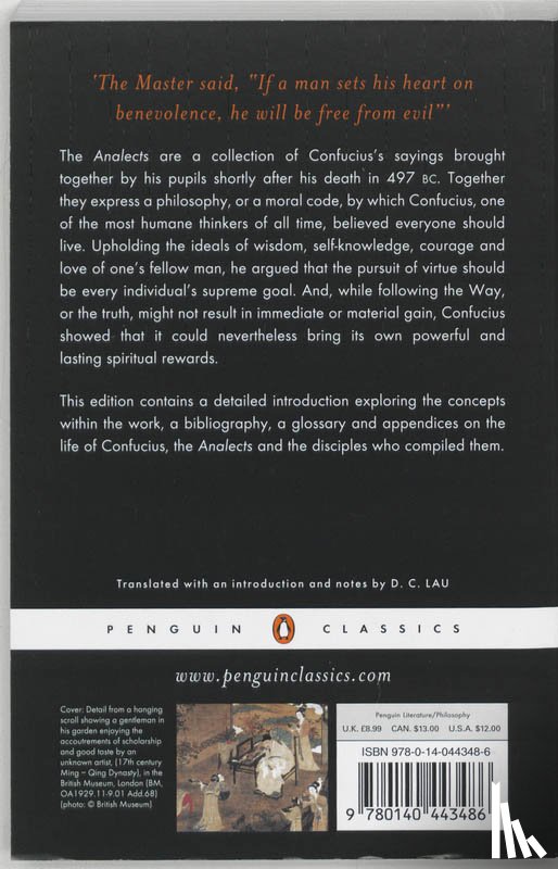 Confucius - The Analects