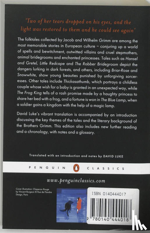 Grimm, Brothers - Selected Tales