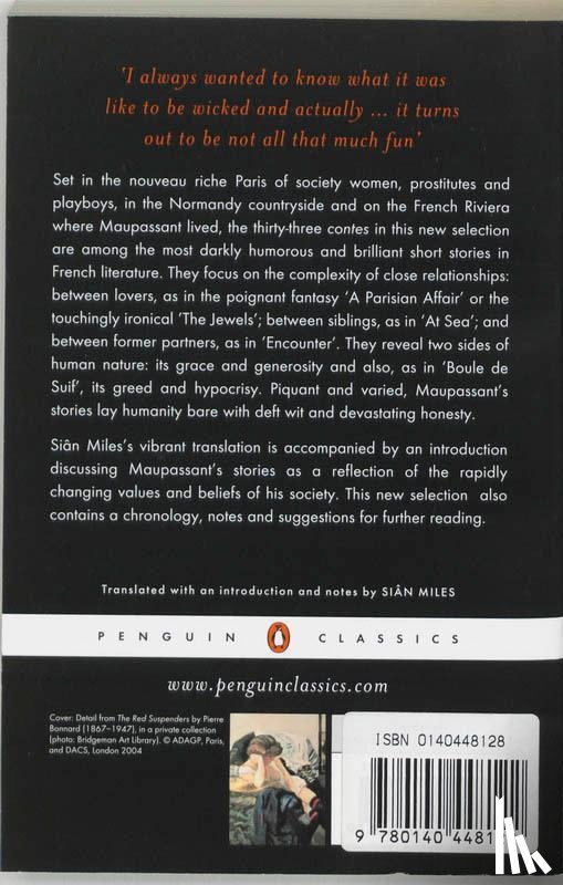 de Maupassant, Guy - A Parisian Affair and Other Stories