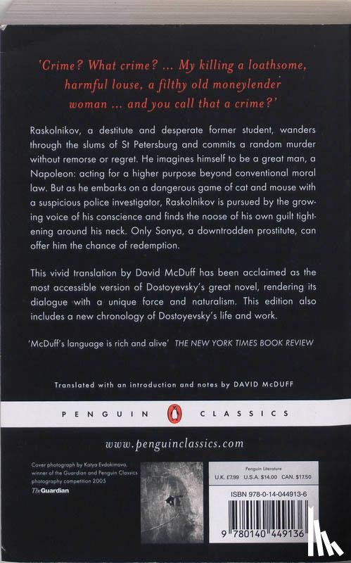 Dostoyevsky, Fyodor - Crime and Punishment