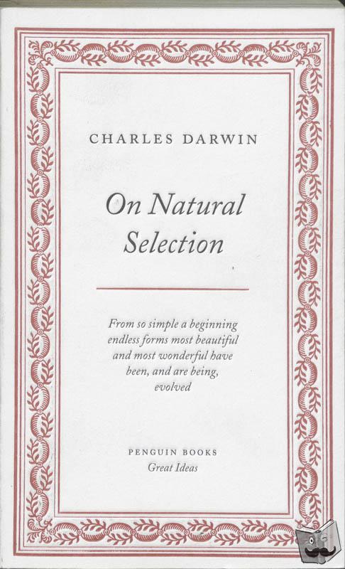 Darwin, Charles - On Natural Selection