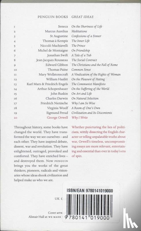 Orwell, George - Why I Write