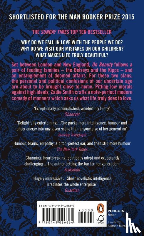 Smith, Zadie - On Beauty