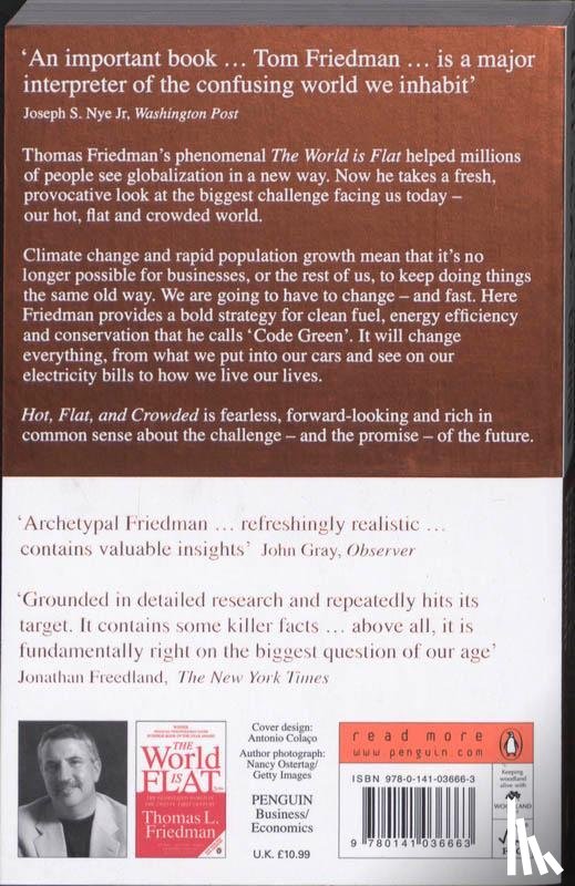 Friedman, Thomas L. - Hot, Flat, and Crowded