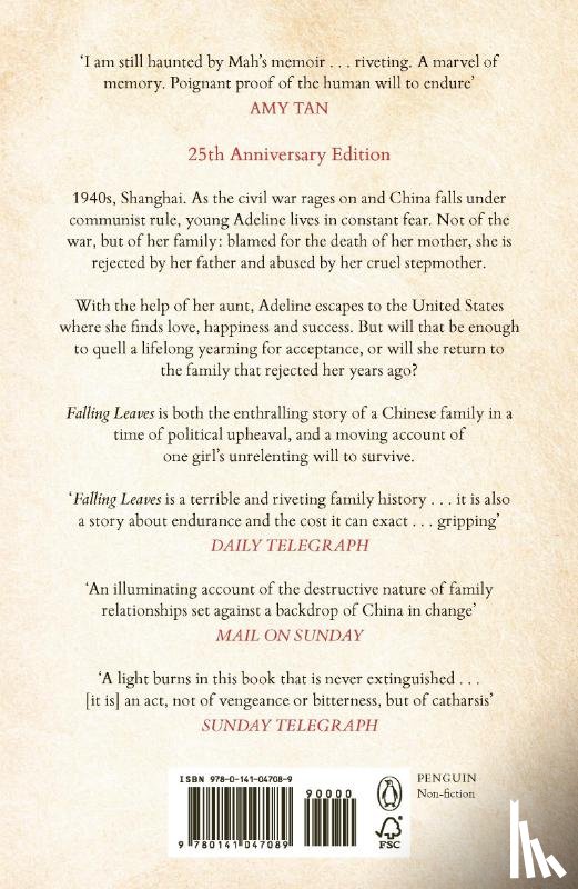 Yen Mah, Adeline - Falling Leaves Return to Their Roots