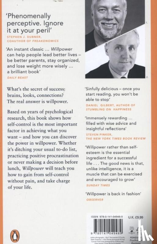 Baumeister, Roy F., Tierney, John - Willpower