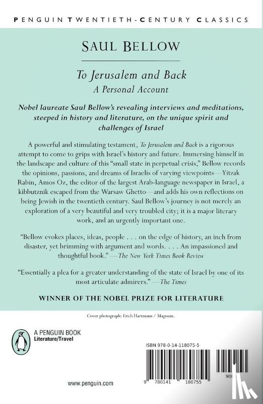 Saul Bellow - To Jerusalem and Back