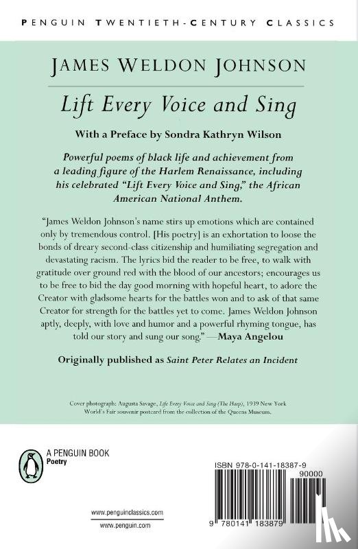 Johnson, James Weldon - Lift Every Voice and Sing