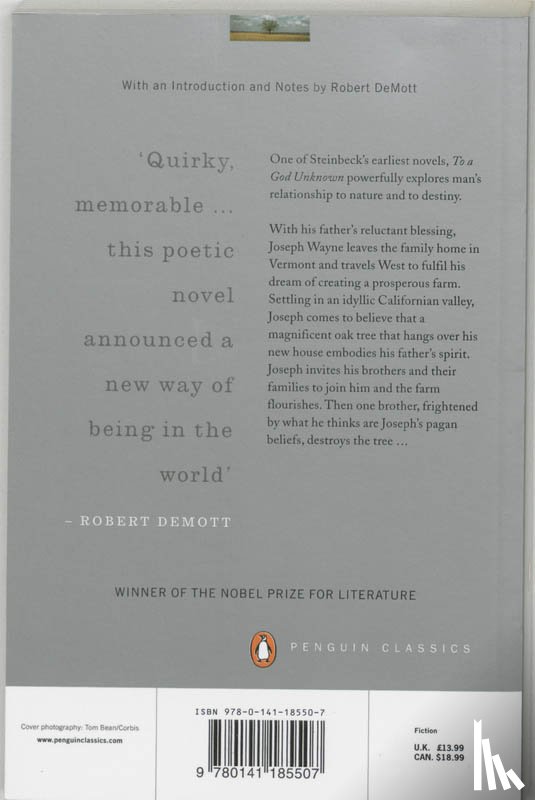 Steinbeck, John - To a God Unknown