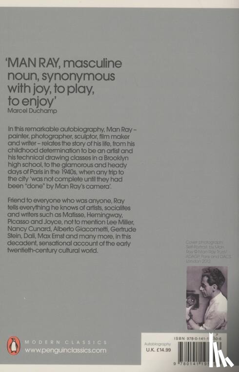 Ray, Man - Self-Portrait