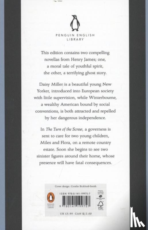 James, Henry - Daisy Miller and The Turn of the Screw