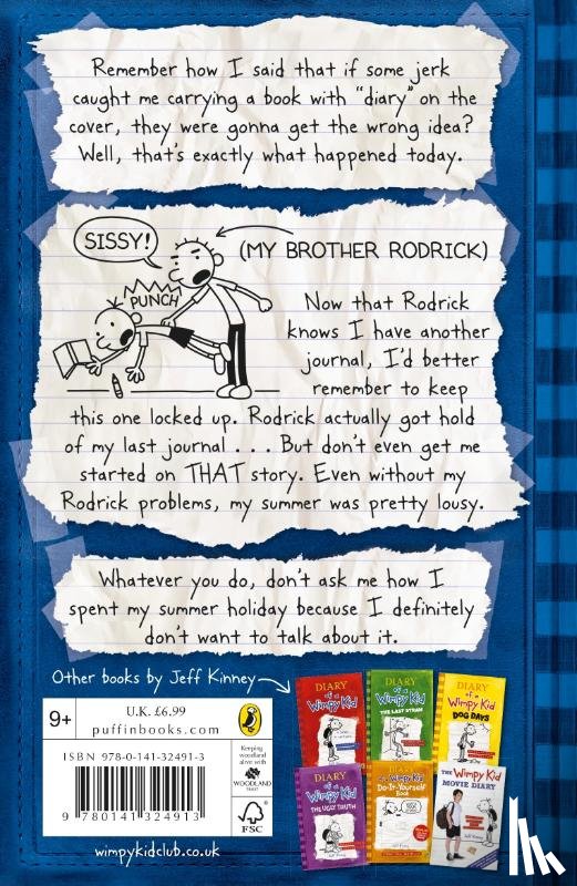 Kinney, Jeff - Diary of a Wimpy Kid: Rodrick Rules (Book 2)