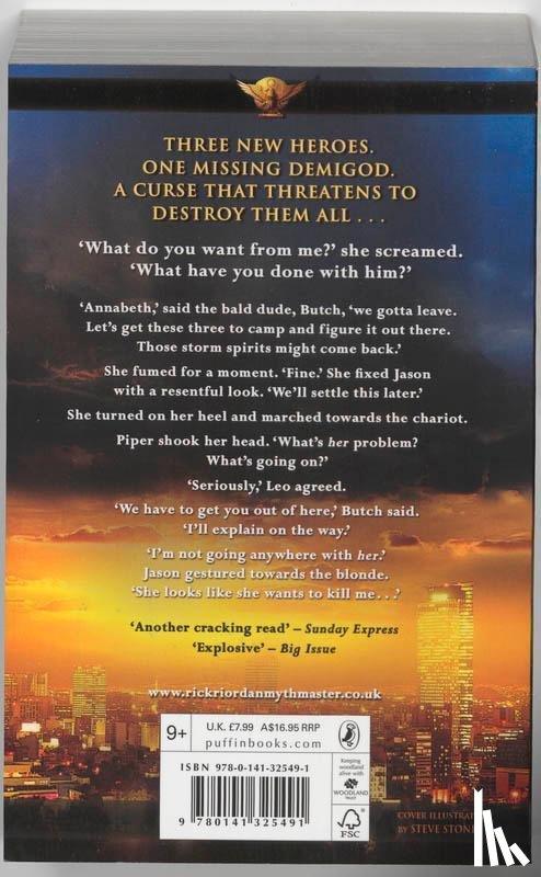 Riordan, Rick - The Lost Hero (Heroes of Olympus Book 1)