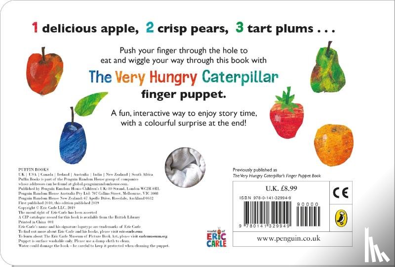 Carle, Eric - The Very Hungry Caterpillar Finger Puppet Book