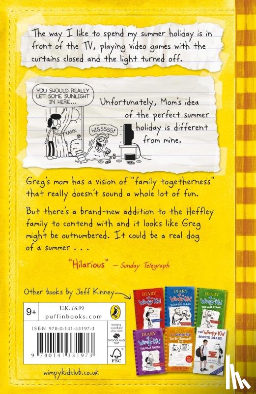Kinney, Jeff - Diary of a Wimpy Kid: Dog Days (Book 4)