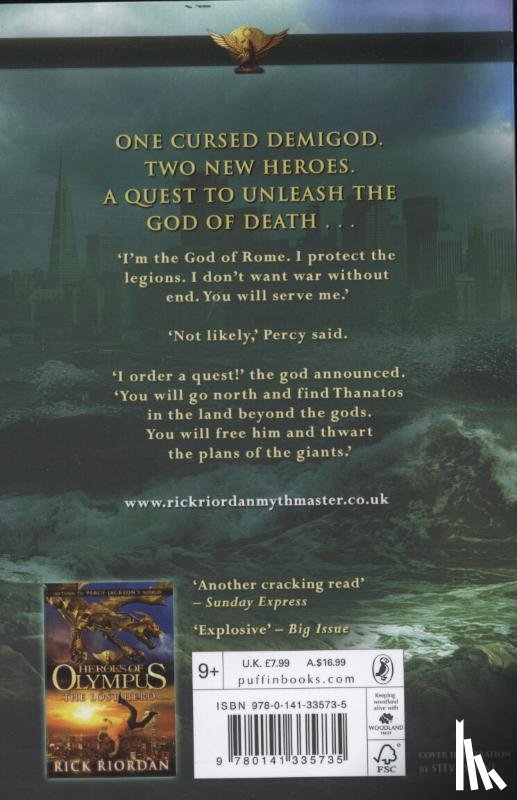 Riordan, Rick - The Son of Neptune (Heroes of Olympus Book 2)