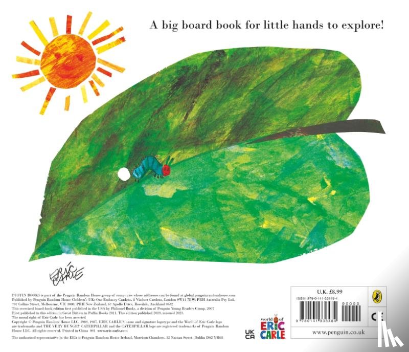 Carle, Eric - The Very Hungry Caterpillar (Big Board Book)